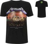Metallica Heren Tshirt -XL- Stockholm '86. Zwart