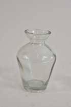Glazen Vazen En Flessen - Fles Glas Davao Helder D6,5 H10cm
