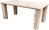 Wood4you - table de jardin - Texas Scaffolding Wood 150Lx78Hx90P cm