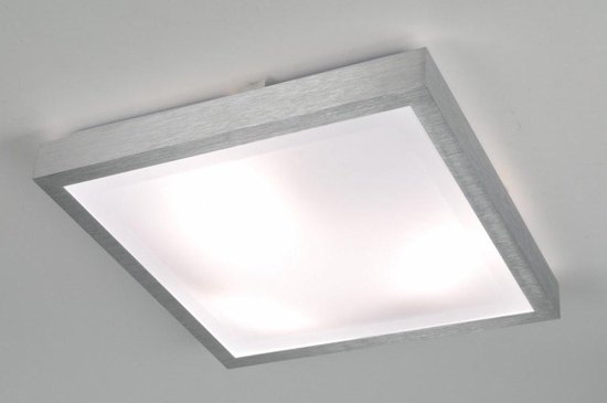 Lumidora Plafondlamp - E27 - Wit - Kunststof - Buitenlamp - Badkamerlamp - IP44