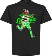 Larsson Celtic Script T-Shirt - Zwart - S