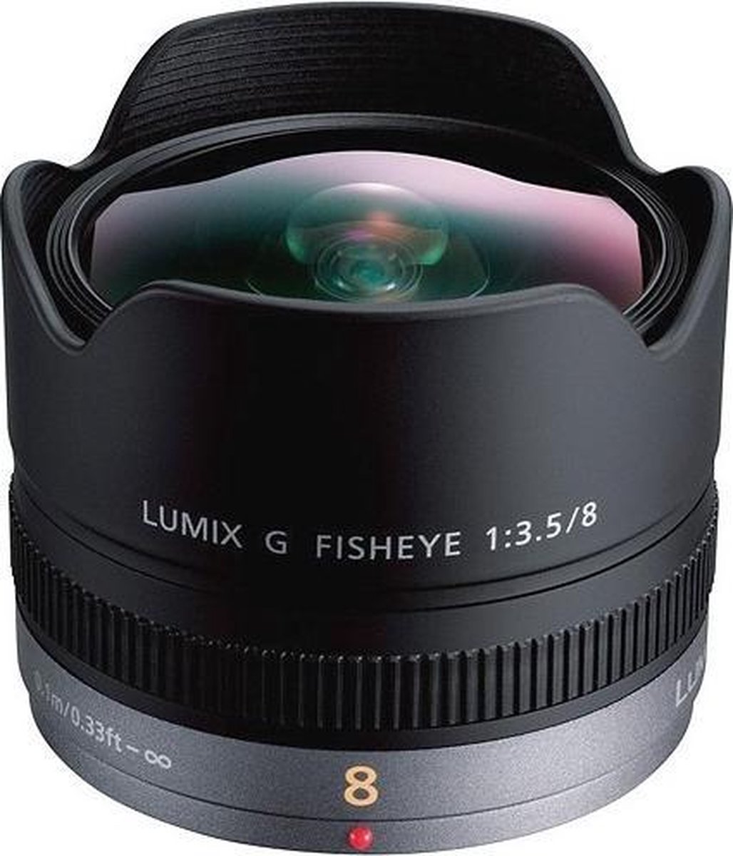 Panasonic 8mm - f/3.5 Lumix G Fisheye - fisheye lens
