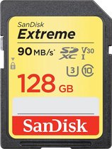 Sandisk Extreme SD kaart 128 GB