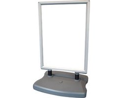 Stoepbord Budget met watervoet A1 spatwaterdicht reclamebord dubbelzijdig