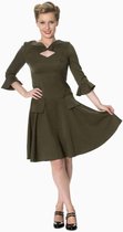 Dancing Days Flare jurk -S- EVERLASTING Groen