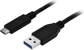 USB A to USB C Cable Startech USB315AC1M Black