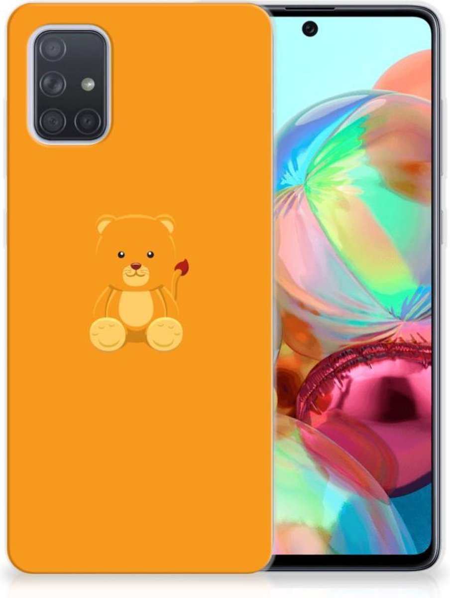 Samsung Galaxy A71 Telefoonhoesje met Naam Baby Beer