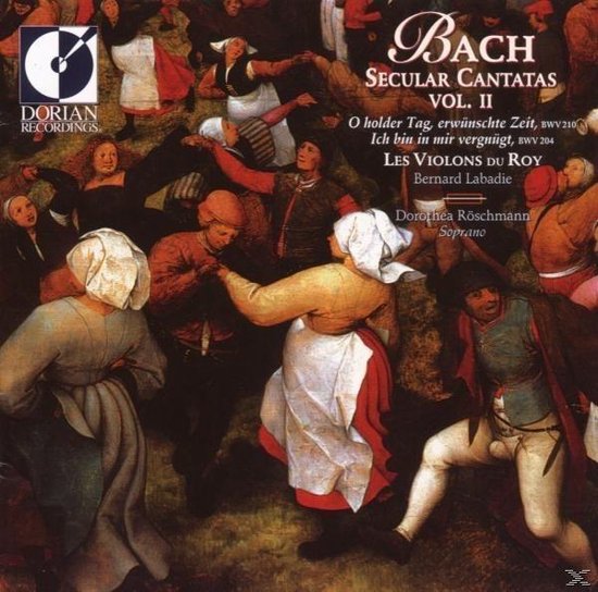 Bach Secular Cantatas Vol 2 / Labadie, Les Violons du Roy, Dorothea