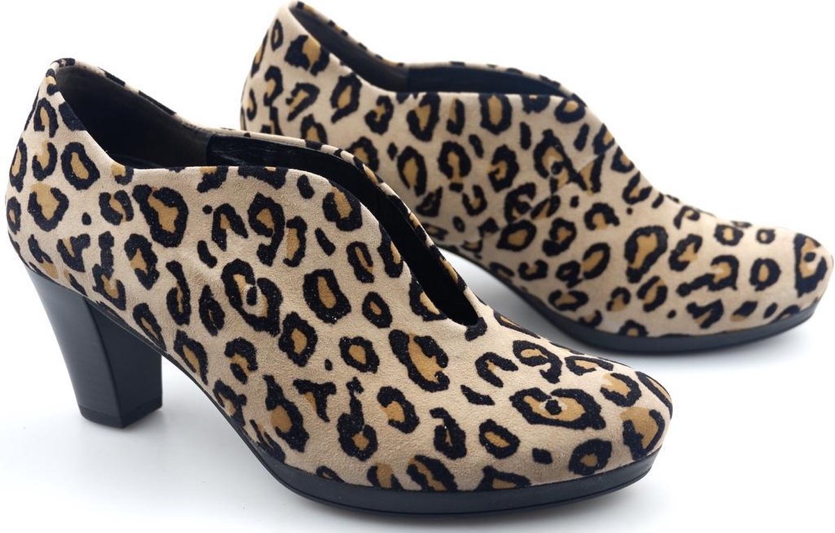 Gabor 32.189.11 dames pump beige luipaard print 35.5 - Schoenen.nl