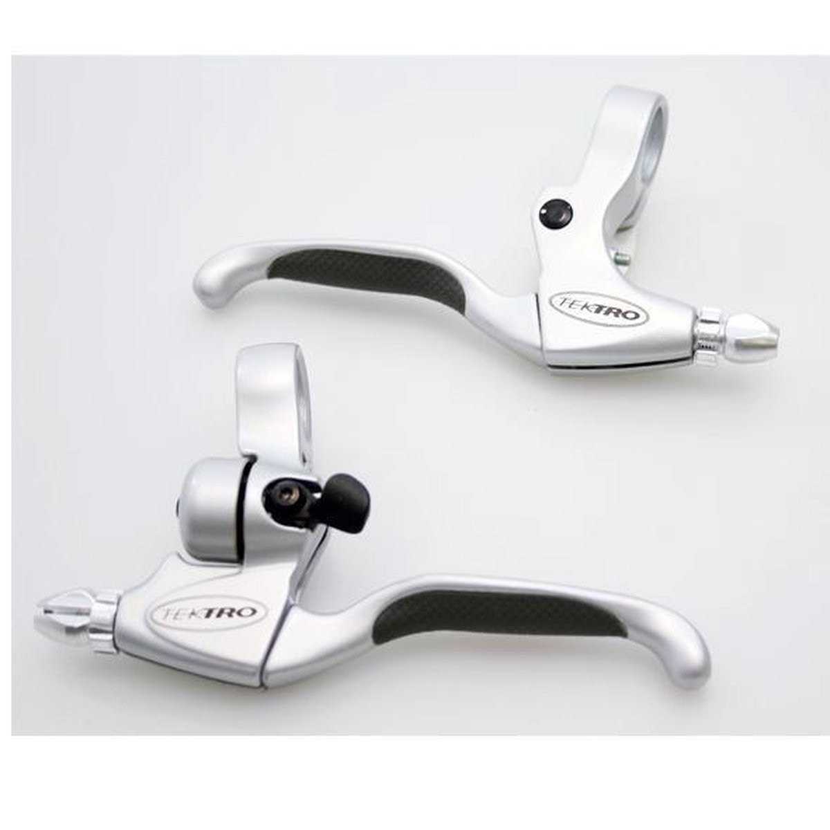 Tektro Remgrepen Set Met Bel Cl535-ts V-brake 4-vinger Zilver
