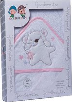 Gamberritos Badcape Teddybeer 100 X 100 Junior Roze