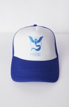 Pokémon Go pet Mystic - truckerscap - blauw wit - one size verstelbaar