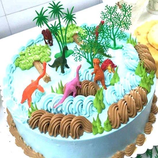 Taarttopper Dinosaurus met naam en leeftijd – Prints by Mi