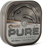 Guru Pure Fluorocarbon - 0.10mm - 50m - Transparant