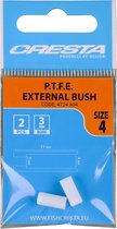 Cresta PTFE Bush External - Maat 4 - Wit