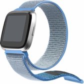 Fitbit Versa nylon bandje (blauw)