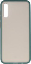 Samsung Galaxy A70 Hoesje Hard Case Backcover Telefoonhoesje Donker Groen