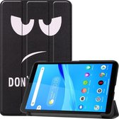 Lenovo Lenovo Tab M8 hoesje - Smart Tri-Fold Case - Do Not Touch