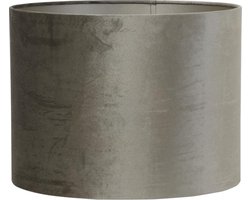 Lil lager trui Light & Living Cilinder Lampenkap Zinc - Taupe - Ø50x38cm - voor  Tafellampen, Staande... | bol.com