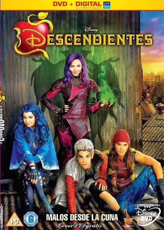 Walt Disney Pictures Descendants DVD 2D Duits, Engels, Spaans, Frans,  Italiaans, Pools | bol.com