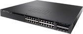 Cisco Catalyst WS-C3650-24PD-S netwerk-switch Managed L3 Gigabit Ethernet (10/100/1000) Power over Ethernet (PoE) 1U Zwart