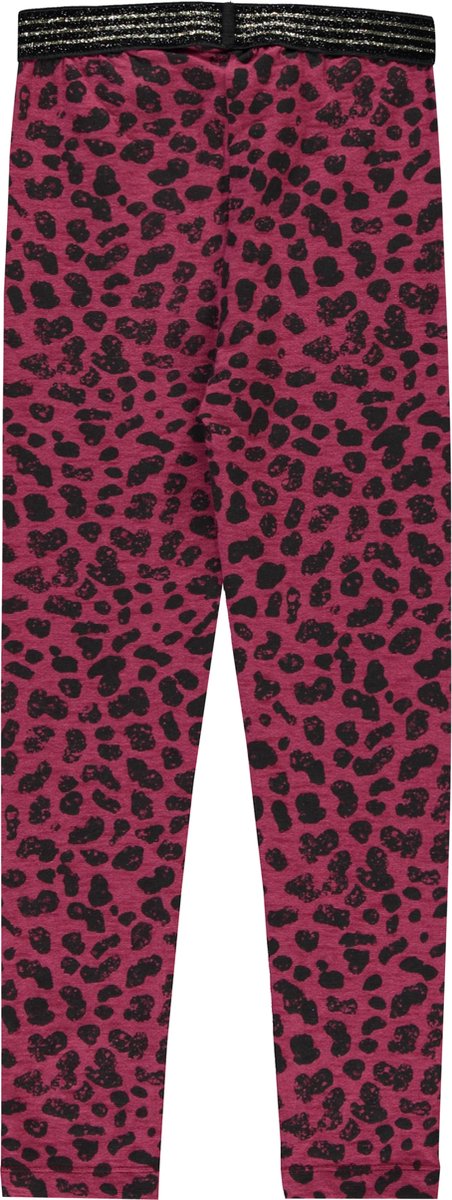 Quapi legging Tilou bordeaux leopard - 92