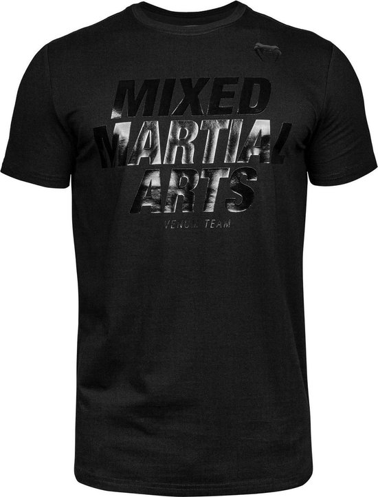 Venum Mixed Martial Arts MMA VT T Shirt Zwart Zwart Kies uw maat: XL