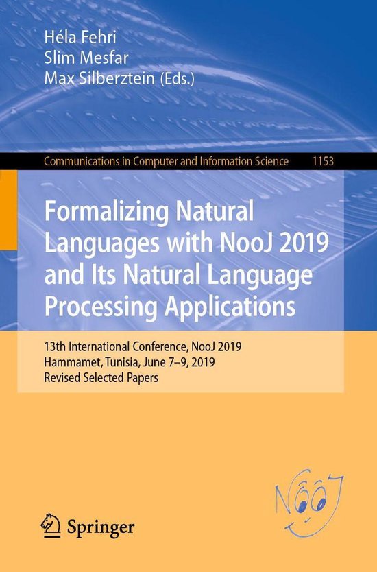 Springer Nature Proceedings Computer Science - Formalizing N ... - cover