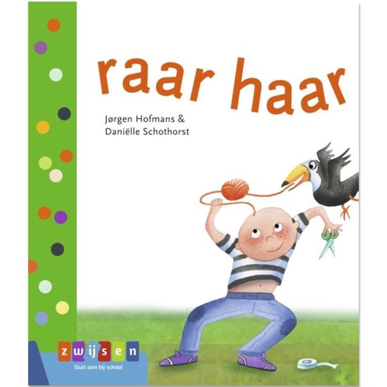 Leren lezen AVI start - raar haar - cover