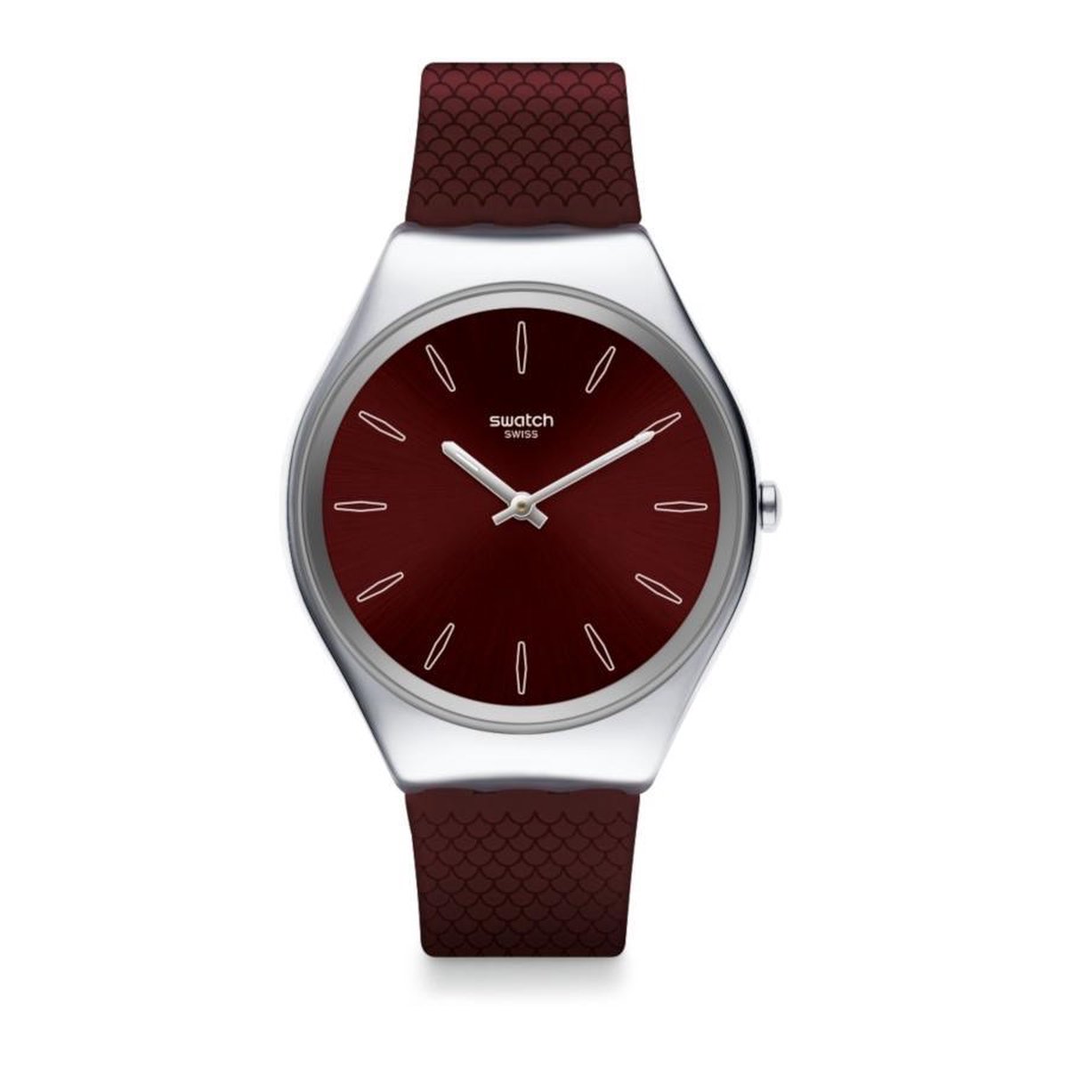 Swatch Skin Skinburgundy horloge - Rood
