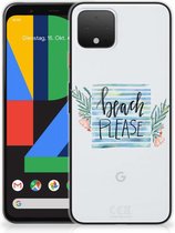 Google Pixel 4 Telefoonhoesje met Naam Boho Beach