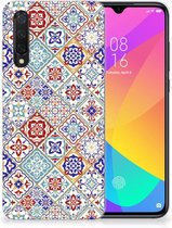 TPU Siliconen Hoesje Xiaomi Mi 9 Lite Tiles Color