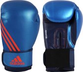 adidas Speed 100  Bokshandschoenen - Unisex - blauw/rood - 10 OZ