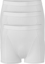 Ten Cate Basics heren boxers (shorty) - 3-pack - wit -  Maat L