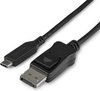 USB C to DisplayPort Adapter Startech CDP2DP141MB Black 1 m