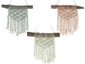 Zomer - Macramé Hanger 45x5cm 1pc 3 Keuzemogelijkheden Mixed