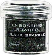 Ranger Embossing Powder 34ml - black sparkle