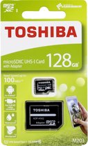 Toshiba microSDXC Class 10 128GB Exceria M203 R100 + adapter