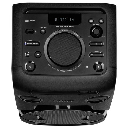 Sony MHCV11 Bluetooth Party Speaker Zwart