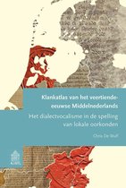 Bouwstenen op het gebied van de Nederlandse naamkunde, dialectologie 0 - Klankatlas van het veertiende-eeuwse Middelnederlands