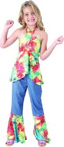 LUCIDA - Kleurrijk Hippie kostuum voor meisjes - M 122/128 (7-9 jaar)