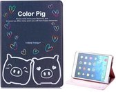Tablet hoes geschikt voor Ipad Air color pig