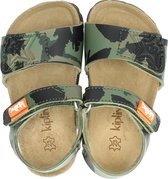 Kipling Kenji 3 jongens sneaker - Kaki - Maat 33