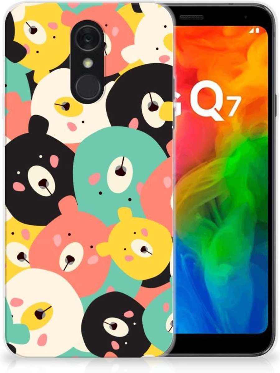 LG Q7 Telefoonhoesje met Naam Bears
