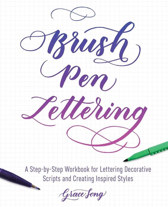 Brush Pen Lettering - cover