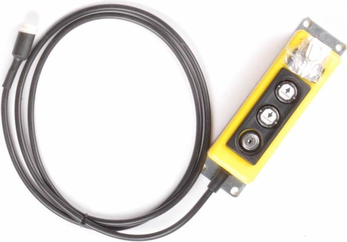 Bediening powerpack - met sleutelvergrendeling - 1,6m kabel