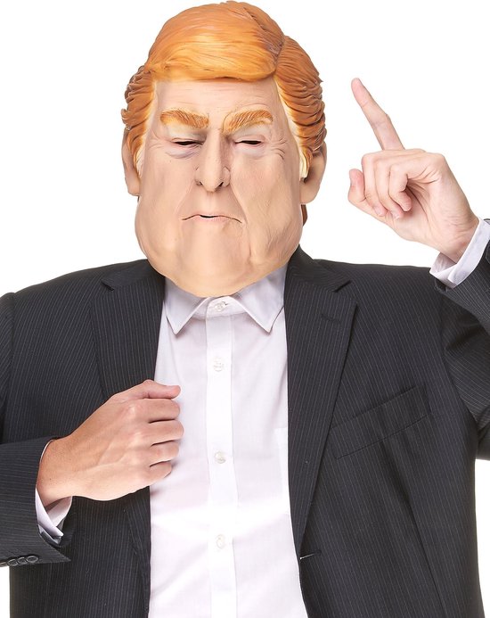 Vegaoo - Latex Donald masker voor volwassenen