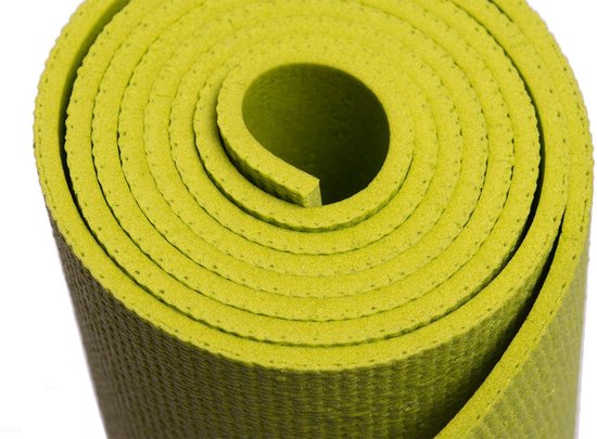 Tapis de yoga studio vert - Lotus | 4,5 mm | tapis de fitness | tapis de sport | tapis de Pilates