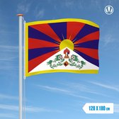 Vlag Tibet 120x180cm