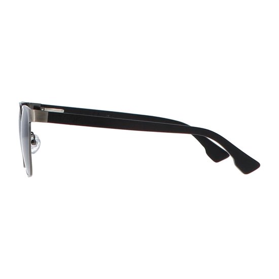5one® Napoli Square Gun Metal Grey - Zonnebril met houten poten van 5one® — afbeelding 5